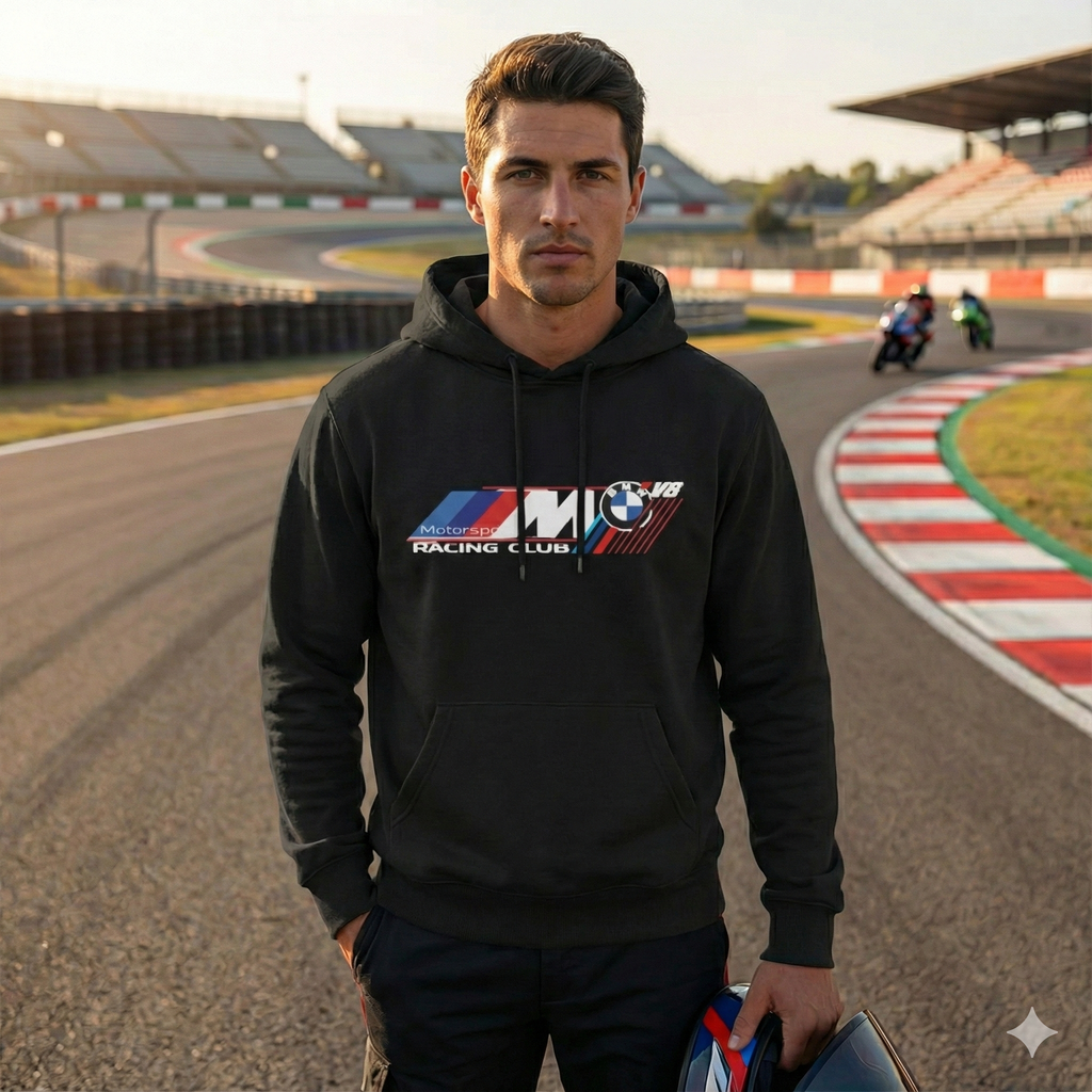 BMW M Motorsport Racing Club Manifesting Hoodie - Premium Collection