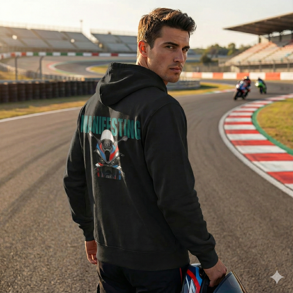 BMW M Motorsport Racing Club Manifesting Hoodie - Premium Collection